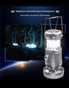 6-in-1 Portable LED Camping Lantern with Fan – Solar Rechargeable, Energy-Saving Tent Light & Flashlight for Outdoor Adventures