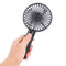 🌬️ Portable USB Rechargeable Handheld Mini Cooling Fan – 3 Speed, Strong Wind (Black)