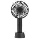 🌬️ Portable USB Rechargeable Handheld Mini Cooling Fan – 3 Speed, Strong Wind (Black)