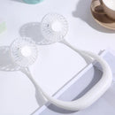 🌀 Mini Neck Fan – Portable USB Rechargeable Wearable Fan with 3 Speeds & 360° Rotation (Random Color)