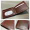 Men’s Genuine Leather Wallet – Stylish Bifold Purse with Clasp | Pure Cowhide | Compact, Durable & Smart – Brown