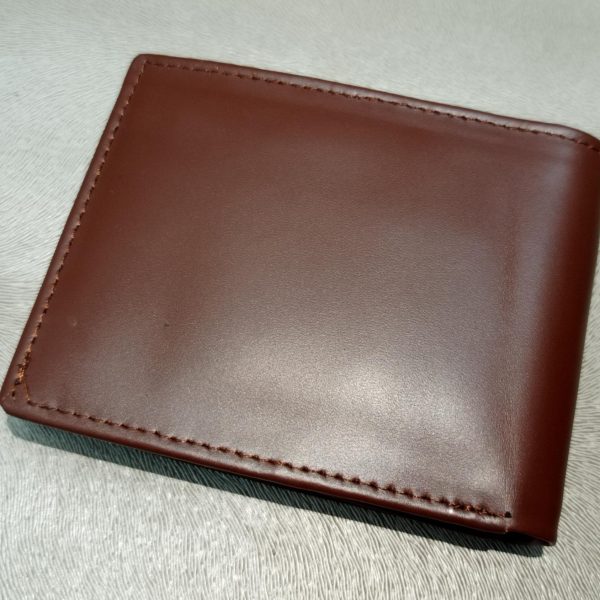 Men’s Genuine Leather Wallet – Stylish Bifold Purse with Clasp | Pure Cowhide | Compact, Durable & Smart – Brown