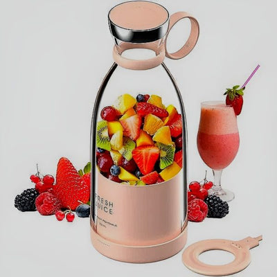 🍹 Mini Portable Blender – 380ml Electric Fruit Juicer &amp; Mixer 🔋✨