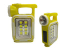 Mini Ultra Bright Rechargeable LED Flashlight – 32 LED, Solar + Battery + Mains Powered, 3-4 Hour Backup (Random Color)