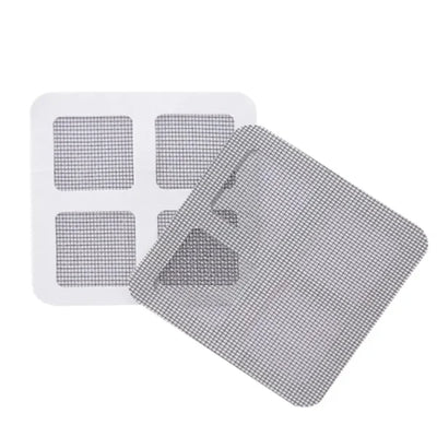 Multifunctional Net Sticker Drainer Net For Bathroom – Kitchen Etc | Window Screen Repair Patches For Door Window (Pack Of 10)