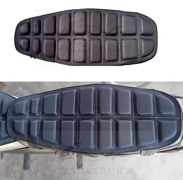 Pack of 2 – Universal Waterproof Bike Seat & Fuel Tank Cushion Set | Comfort & Durability Upgrade