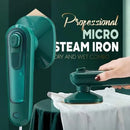 Professional Handheld Micro Steam Iron – Portable Travel Garment Steamer | Dual Dry & Wet Ironing