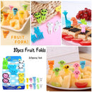 Set of 10pcs Kids Fruit Forks | Cute & Reusable Food Picks for Kids