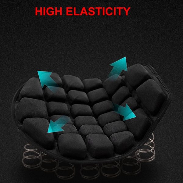 Universal Waterproof Bike & Motorcycle Seat Cushion – Premium Comfort, Anti-Slip & Weather Protection