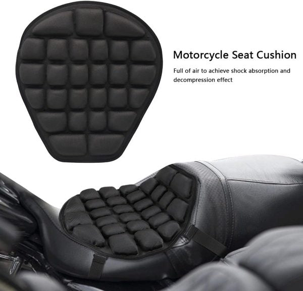 Universal Waterproof Bike & Motorcycle Seat Cushion – Premium Comfort, Anti-Slip & Weather Protection